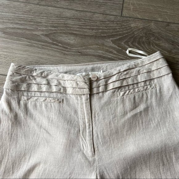 Melanie Lyne Linen Wide Leg Pants - Picture 6 of 15